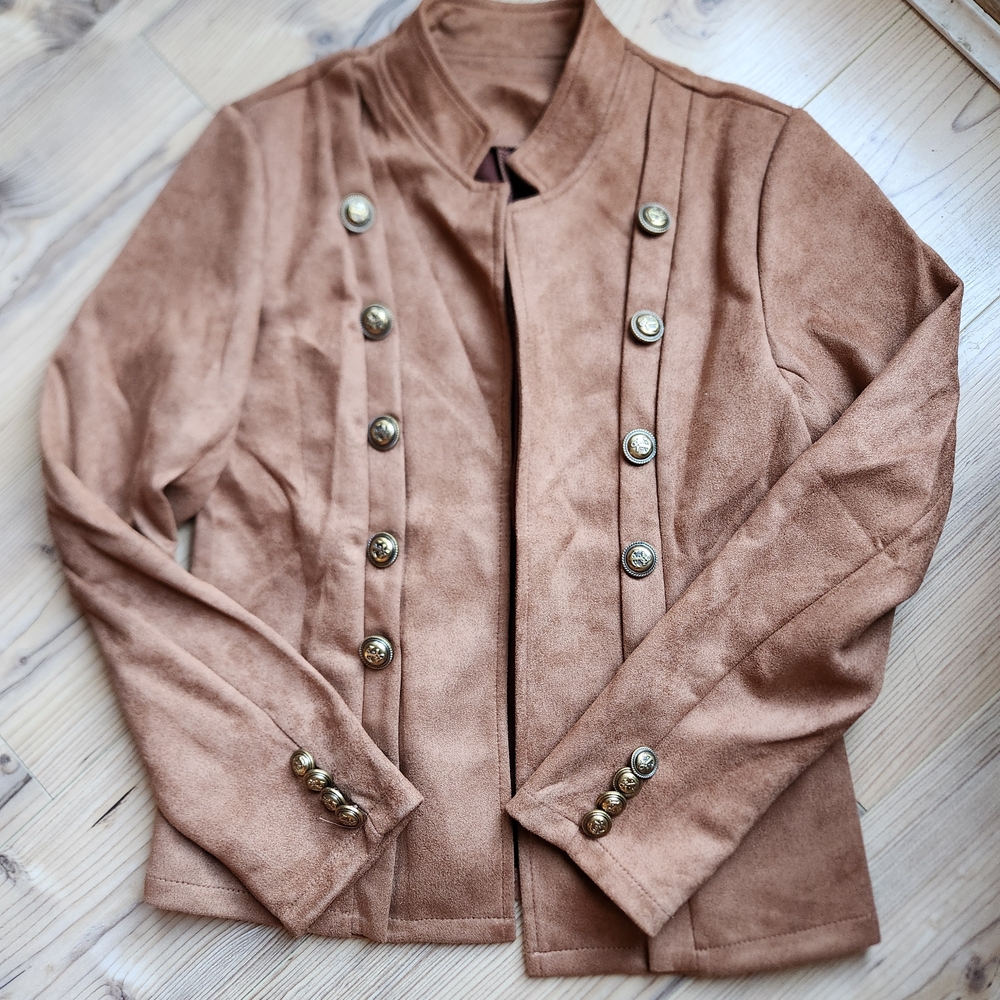 💋3/$20 Women's Tan Western Style Jacket